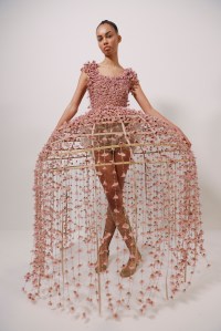 Backstage at Christian Dior Spring 2025 Couture at Paris Couture Week