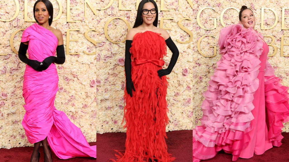 Kerry Washington, Ali Wong and Melissa McCarthy at the 82nd Annual Golden Globe Awards.