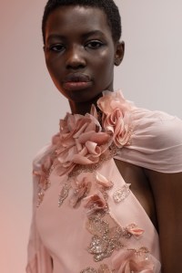 Backstage at Elie Saab Spring 2025 Couture at Paris Couture Week