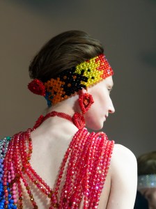 Backstage at Germanier Spring 2025 Couture at Paris Couture Week