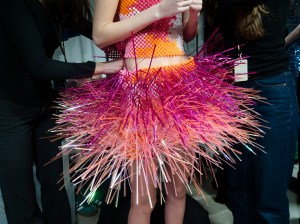 Backstage at Germanier Spring 2025 Couture at Paris Couture Week