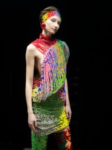 Backstage at Germanier Spring 2025 Couture at Paris Couture Week