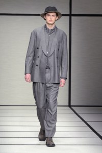 Giorgio Armani Men's Fall 2025 Ready-to-Wear Collection at Milan Men's Fashion Week
