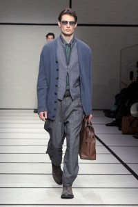 Giorgio Armani Men's Fall 2025 Ready-to-Wear Collection at Milan Men's Fashion Week