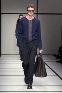 Giorgio Armani Men's Fall 2025 Ready-to-Wear Collection at Milan Men's Fashion Week