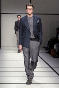 Giorgio Armani Men's Fall 2025 Ready-to-Wear Collection at Milan Men's Fashion Week