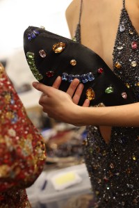 Backstage at Giorgio Armani Privé Spring 2025 Couture