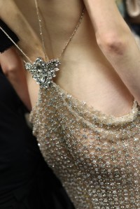 Backstage at Giorgio Armani Privé Spring 2025 Couture