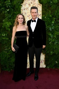 Shauna Robertson and Edward Norton