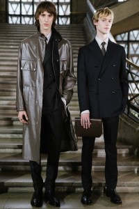 Backstage at Hermes Men's Fall 2025 Ready to Wear Show