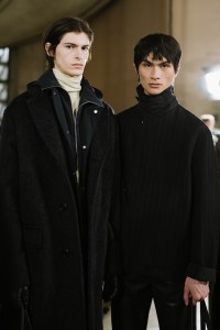 Backstage at Hermes Men's Fall 2025 Ready to Wear Show