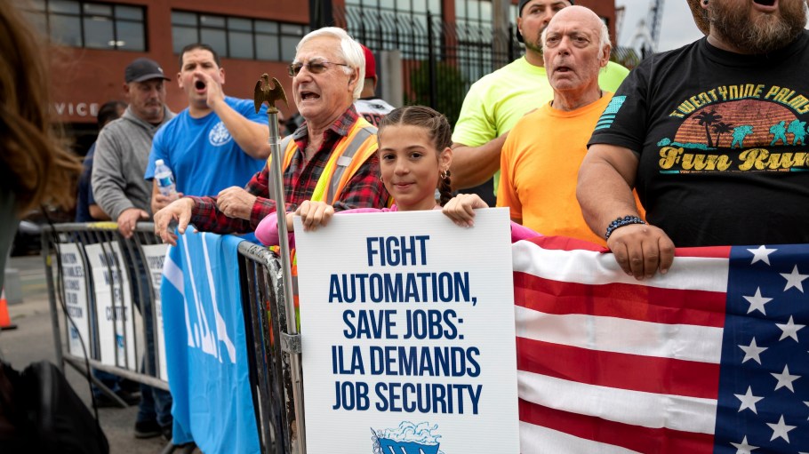 The ILA reportedly wants the right to add union workers to complement port automation advancements—a demand the USMX may not have interest in.