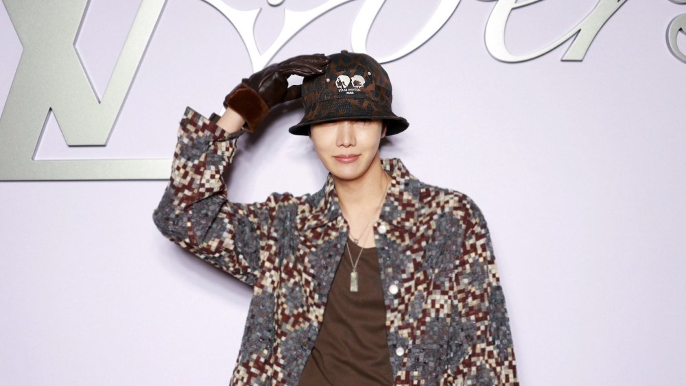BTS Star J-Hope Unveils New ‘LV Bag’ Song at Louis Vuitton Fashion Show With an LV Bag of His Own
