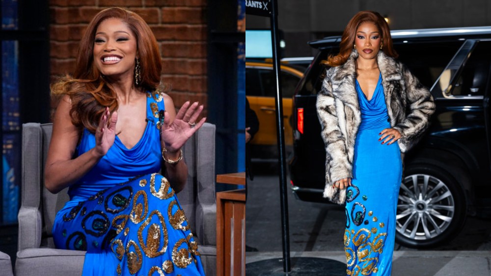 Keke Palmer on "Late Night With Seth Meyers."