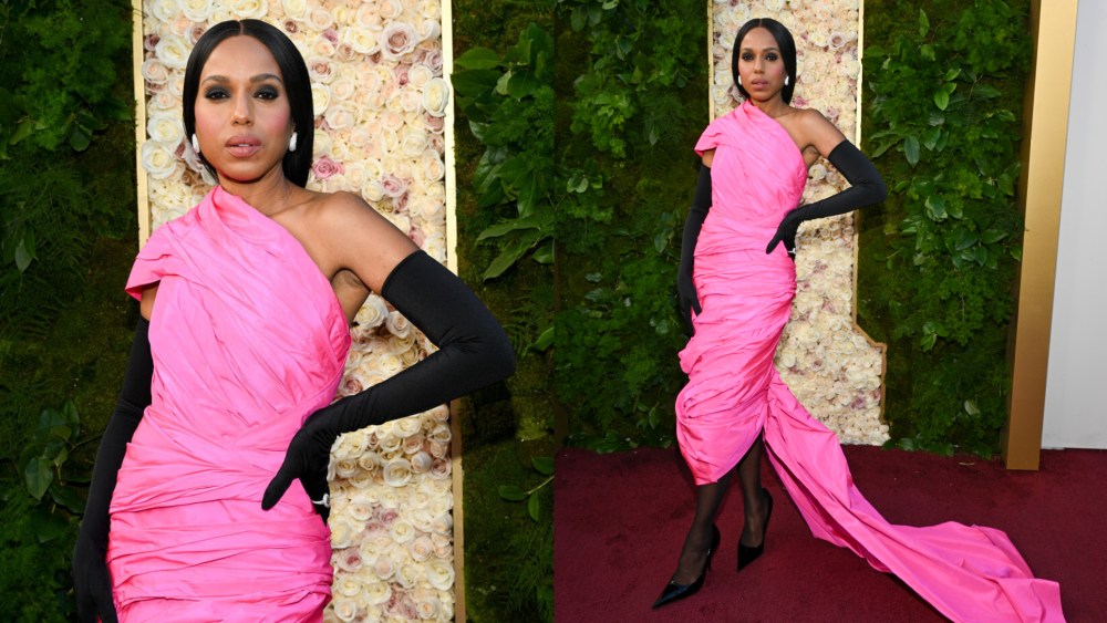Kerry Washington during the 82nd annual Golden Globes held at The Beverly Hilton on Jan. 5 in Beverly Hills.