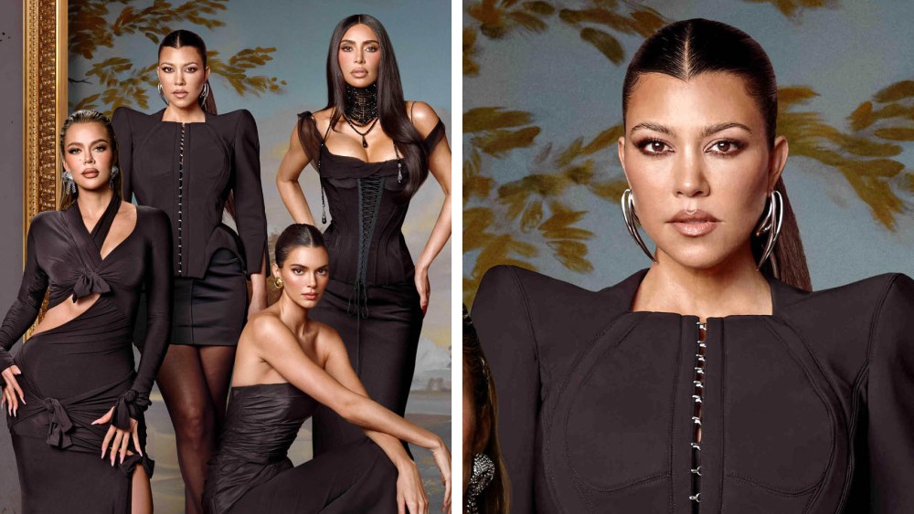 Kourtney Kardashian Barker wears Mugler for "The Kardashians."