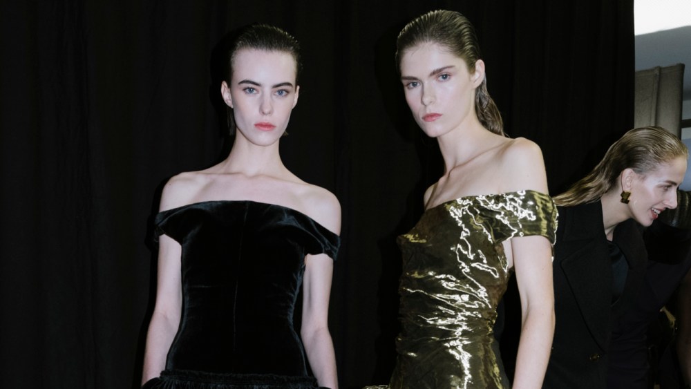 Backstage at Lanvin Fall 2025 Ready-to-Wear Collection at Paris Fashion Week