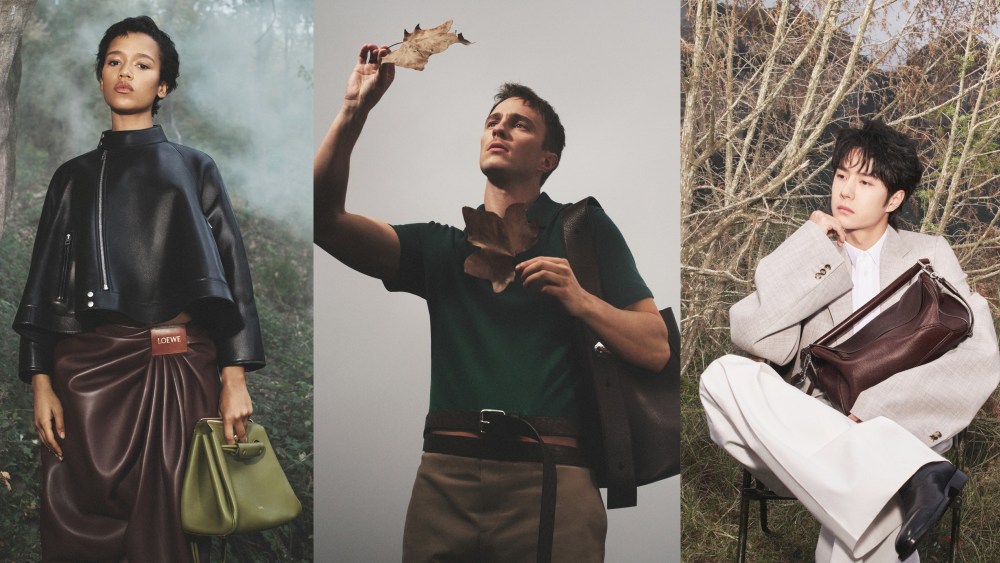 Taylor Russell, Wang Yibo, Drew Starkey, Loewe, spring, campaign