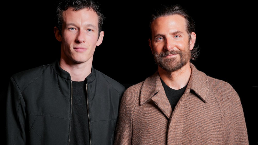 Callum Turner and Bradley Cooper