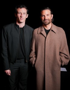 Callum Turner and Bradley Cooper