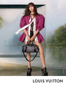 A look at Lisa in the Louis Vuitton’s Spring 2025 Campaign.