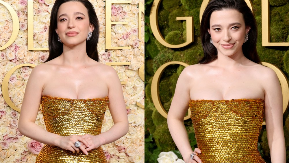 Mikey Madison attends the 82nd Annual Golden Globe Awards.