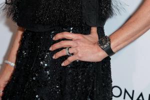 Michelle Yeoh accessories detail at The National Board of Review Gala at Cipriani on January 07, 2025 in New  York, New York.