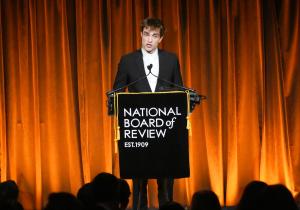 Robert Pattinson speaks onstage at The National Board of Review Gala held at Cipriani on January 7, 2025 in New  York, New York.