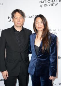 Sean S. Baker, Samantha Quan at The National Board of Review Gala at Cipriani on January 07, 2025 in New  York, New York.