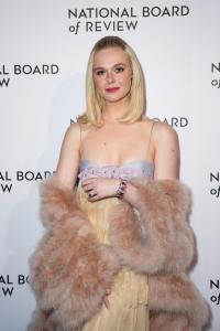 Elle Fanning at The National Board of Review Gala at Cipriani on January 07, 2025 in New  York, New York.