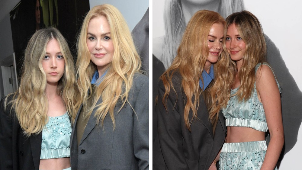 (L-R) Sunday Rose Kidman Urban and Nicole Kidman attend W Magazine's Annual Best Performances Party at Chateau Marmont on Jan. 4, 2025 in Los Angeles.