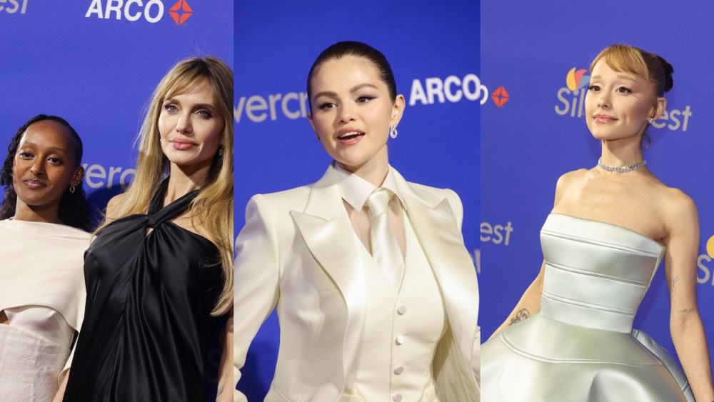 Palm Springs International Film Awards 2025 Red Carpet Looks: Angelina Jolie With Daughter Zahara, Ariana Grande & More [PHOTOS]