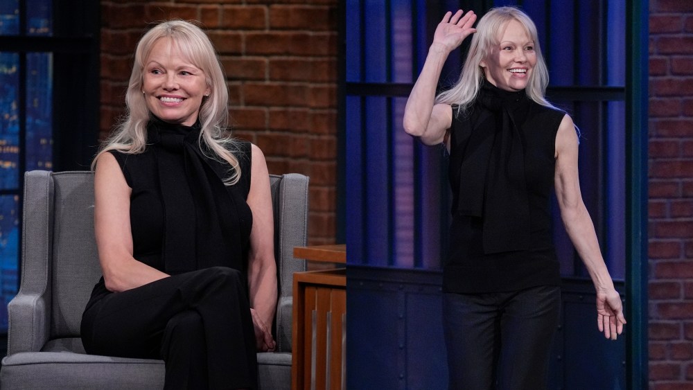 Pamela Anderson, Late Night With Seth Meyers