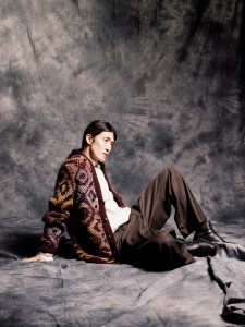 NN.07 cardigan, T-shirt and pants; Cos shoes.