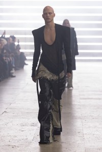 Rick Owens Men's Fall 2025 Ready-to-Wear Collection at Paris fashion Week