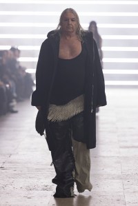 Rick Owens Men's Fall 2025 Ready-to-Wear Collection at Paris fashion Week