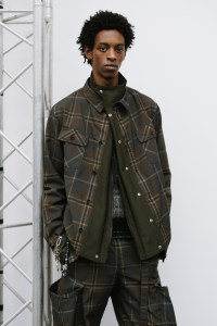 Backstage at Sacai Fall 2025 Ready-to-Wear Show
