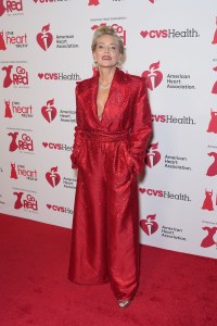NEW YORK, NEW YORK - JANUARY 30: Sharon Stone attends The American Heart Association's Red Dress Collection Concert 2025 at Jazz at Lincoln Center on January 30, 2025 in New York City. (Photo by John Nacion/Getty Images)