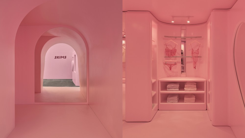 skims pop-up, new york city, valentine's day, pop-up, store, soho