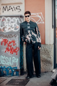 Street Style at Milan Men's Fashion Week Fall 2025