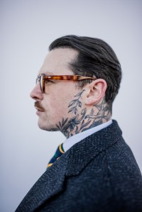 Street style at Pitti Uomo 107 in Florence, Italy, 2025.