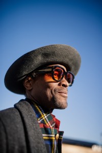 Street style at Pitti Uomo 107 in Florence, Italy, 2025.