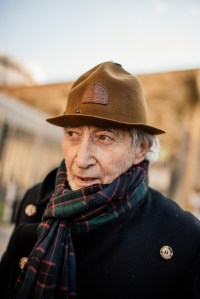 Street style at Pitti Uomo 107 in Florence, Italy, 2025.