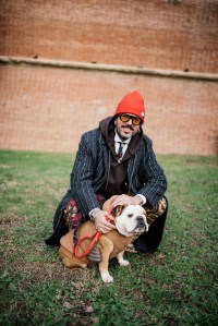 Street style at Pitti Uomo 107 in Florence, Italy, 2025.