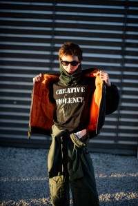 Street style at Pitti Uomo 107 in Florence, Italy, 2025.