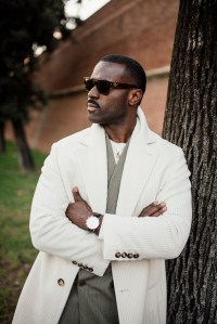 Street style at Pitti Uomo 107 in Florence, Italy, 2025.