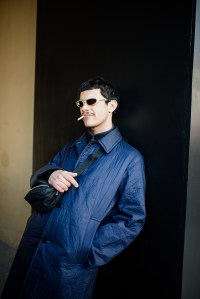 Street style at Pitti Uomo 107 in Florence, Italy, 2025.