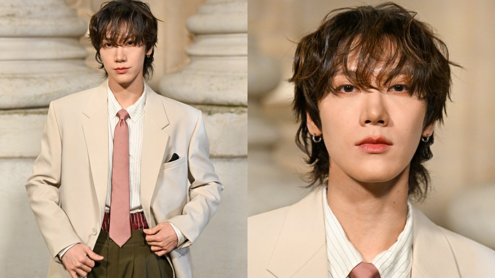 k-pop star Ten Lee, Saint Laurent, Menswear, fall 2025, Paris Fashion Week