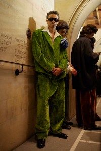 Backstage at Willy Chavarria Fall 2025 Ready-to-Wear Collection