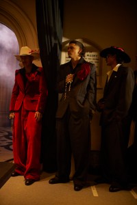 Backstage at Willy Chavarria Fall 2025 Ready-to-Wear Collection
